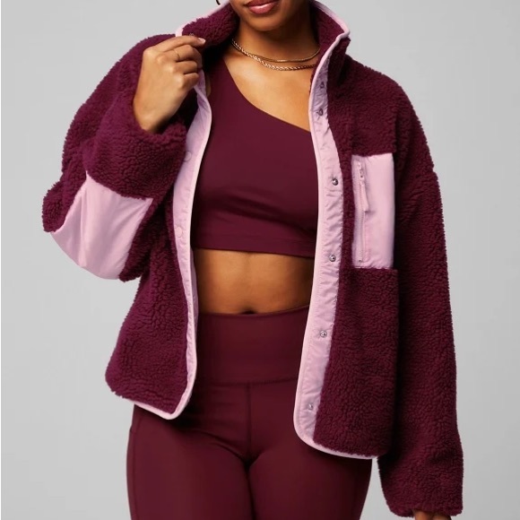 Fabletics Jackets & Blazers - Fabletics Tahoe Teddy Jacket